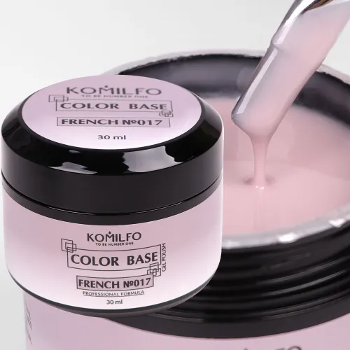 Komilfo Color Base French 017, 30 ml (gel-jar)
