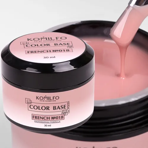 Komilfo Color Base French 018, 30 ml (gel-jar)