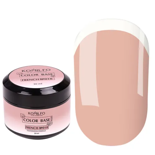 Komilfo Color Base French 018, 30 ml (gel-jar)