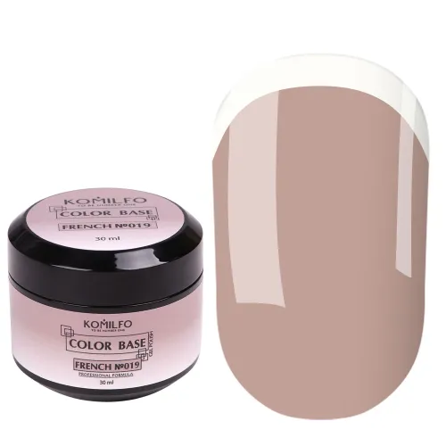 Komilfo Color Base French 019, 30 ml (gel-jar)