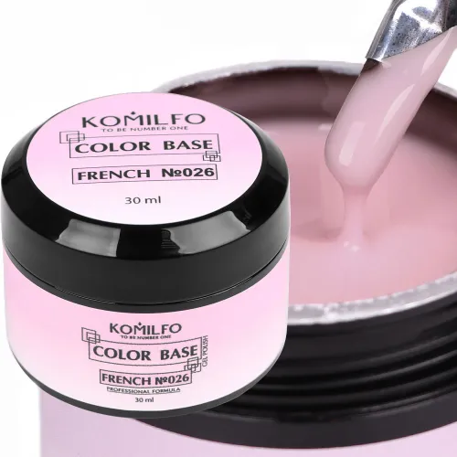 Komilfo Color Base French 026 30 ml (gel-jar)