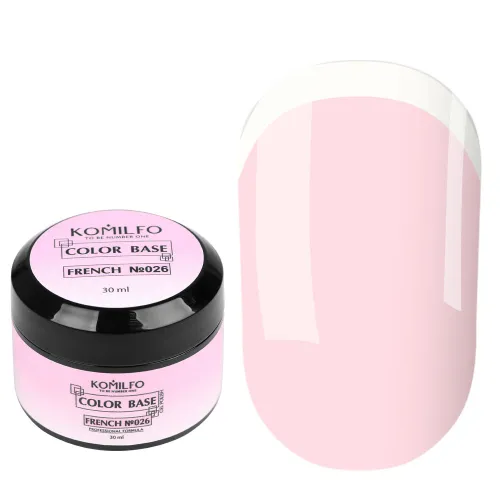 Komilfo Color Base French 026 30 ml (gel-jar)