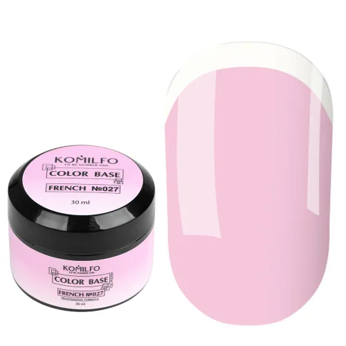 Komilfo Color Base French 027 30 ml (gel-jar)