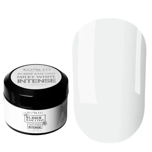 Komilfo Milky White Intense Base, 30 ml (gel-jar)