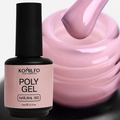 Komilfo PolyGel No. 002 Natural, 15 ml