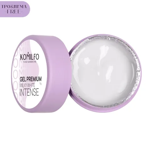 Komilfo Gel Premium Milky White Intense, TPO and Hema free 15 g
