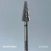 Drill Bit Hard-Alloy (cone, green, 6*15 mm) NAILS OF THE DAY