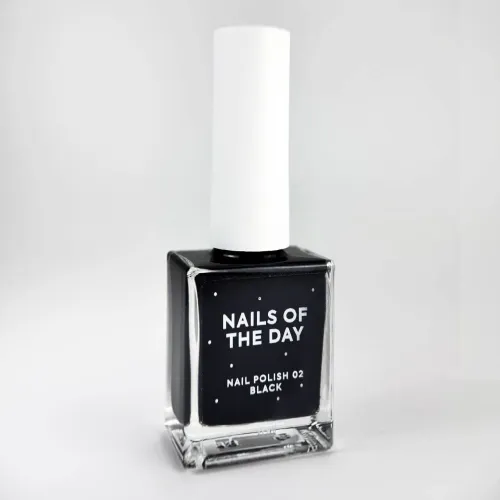 NAILS OF THE DAY Nail Polish 02 Black, 11 мл
