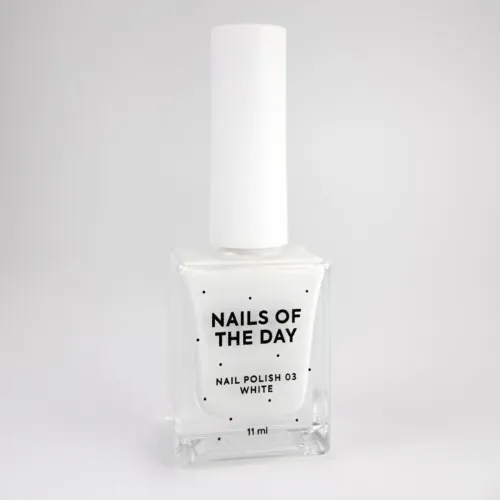 NAILS OF THE DAY Nail Polish 03 White, 11 мл