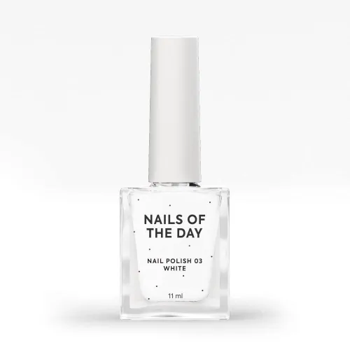 NAILS OF THE DAY Nail Polish 03 White, 11 мл