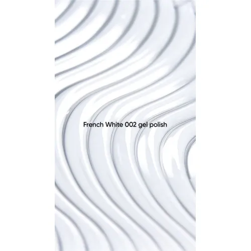 NAILS OF THE DAY French gel polish White - 002, 10 ml