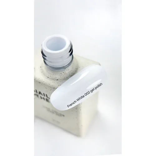 NAILS OF THE DAY French gel polish White - 002, 10 ml