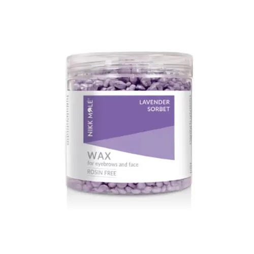 Wax for eyebrows and face (Lavender Sorbet) 100g  Nikk Mole
