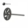Pedicure disc with holes Nisima dh200fk (middle grain 240 grit, diameter 20 mm)