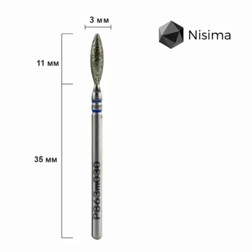 Diamond drill bit Nisima P863m030
