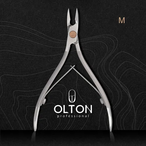 OLTON Cortacutículas Easy Line M (con estuche)