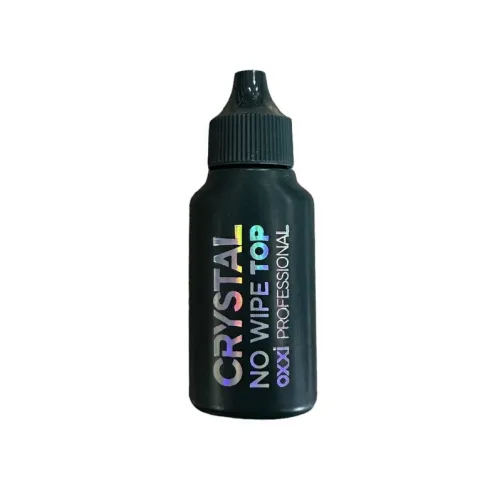 No-wipe UV Top CRYSTAL OXXI Professional (bottle, without brush) 30 ml.