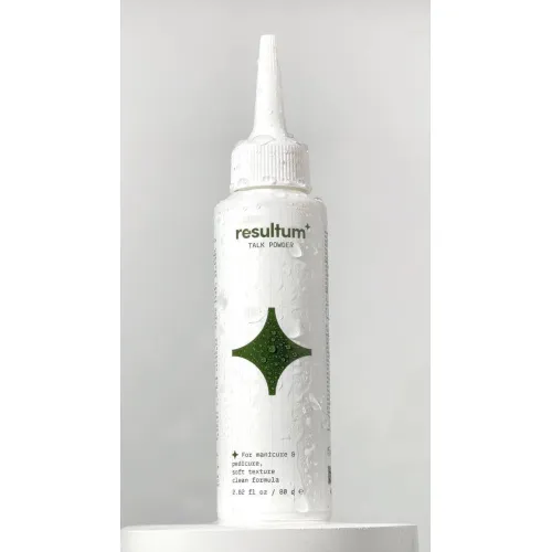 Resultum Talc Powder - professional cosmetic talc for manicure and pedicure, 80 g
