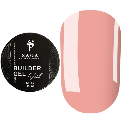 SAGA Builder Gel Veil 15 ml No. 13