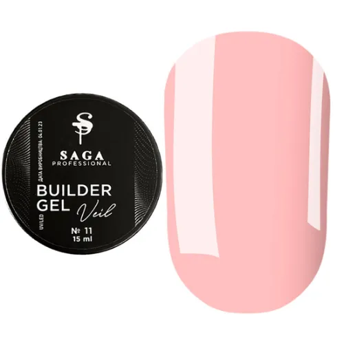 SAGA Builder Gel Veil 15 ml No. 11