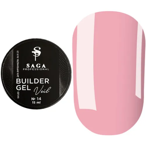 SAGA Builder Gel Veil 15 ml No. 14