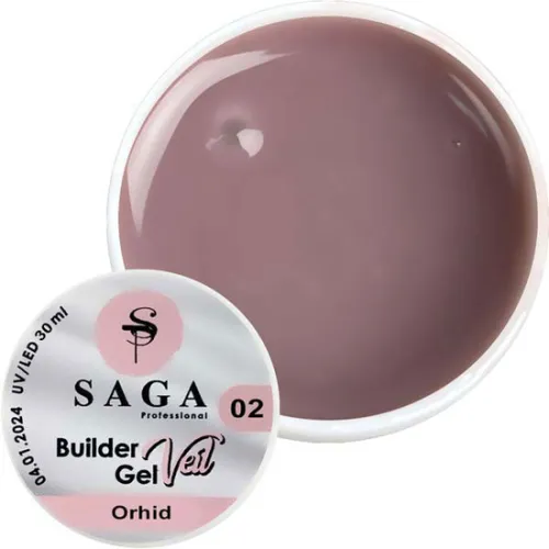 SAGA Builder Gel Veil 30 ml No. 02