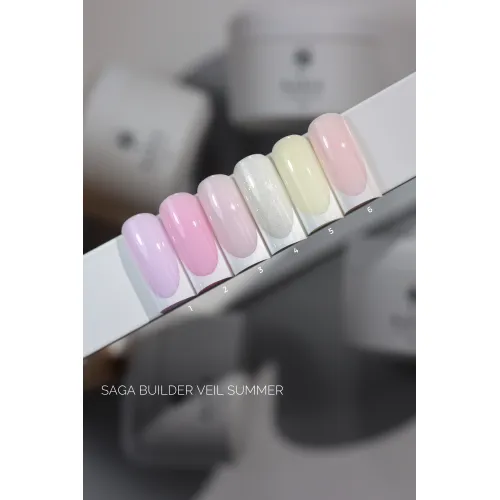 SAGA Builder Gel Veil Summer 15 ml No. 01