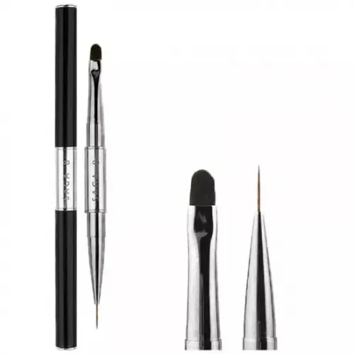SAGA Double-sided Brush Gel+Liner 11 mm No. 8