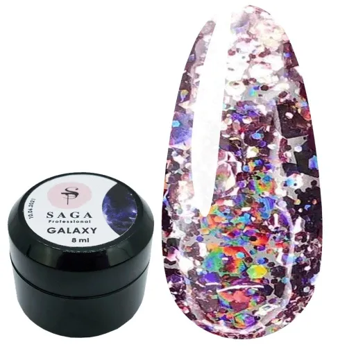 SAGA Galaxy glitter 8 ml No. 02