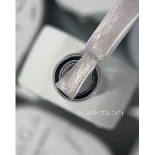 SAGA gel polish Crystal Cat 10 ml No. 01