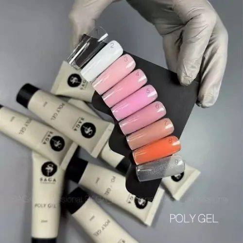 SAGA Poly Gel NEW 30 ml No. 01