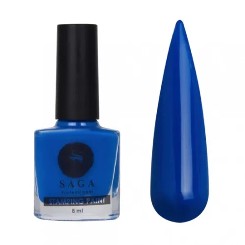 SAGA stamping paint No. 09 blue 8 ml