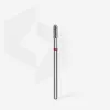 Diamond nail drill bit, rounded "cylinder", red, head diameter 2,3 mm / working part 6,5 mm FA30R023/6.5 Staleks Pro