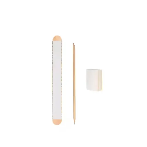 Disposable set STALEKS PRO (nail file Staleks 100/180, buff 180/240, orange stick 110 mm) NFS-30