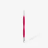 Manicure Pusher With Silicone Handle "Gummy" Staleks UNIQ 11 TYPE 2 (Slanted Pusher + Ring) PQ-11/2