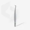 Professional eyelash tweezers with fiber tips EXPERT 44 TYPE 12 (L-shaped, 65) Staleks Pro (TE-44/12) 