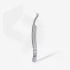 Professional eyelash tweezers with fiber tips EXPERT 45 TYPE 2 (L-shaped, 40) Staleks Pro (TE-45/2)