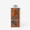 Professional eyelash tweezers with fiber tips EXPERT 45 TYPE 2 (L-shaped, 40) Staleks Pro (TE-45/2)