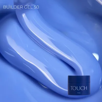 TOUCH Builder Gel Blue 50, 15 ml (without brush)