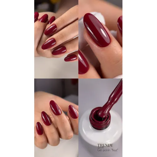 Gel polish "BEET" 10 ml, TRENDY nails HEMA/TPO free
