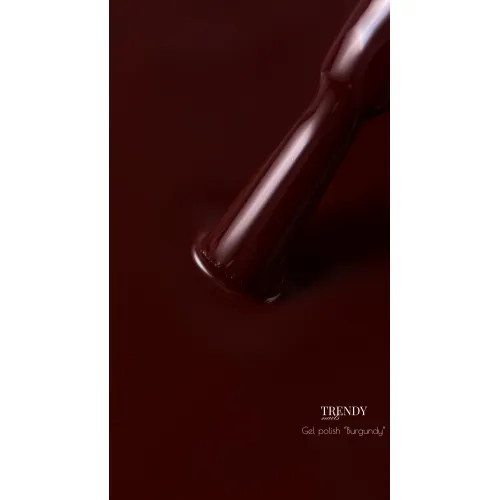 Gel polish "Burgundy" 10 мл, TRENDY Nails