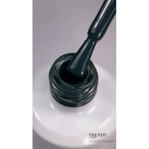 Gel polish "EMERALD" 10 ml, TRENDY nails HEMA/TPO free