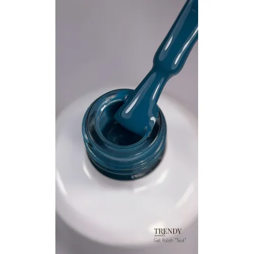 Gel polish "TEAL" 10 ml, TRENDY nails HEMA/TPO free