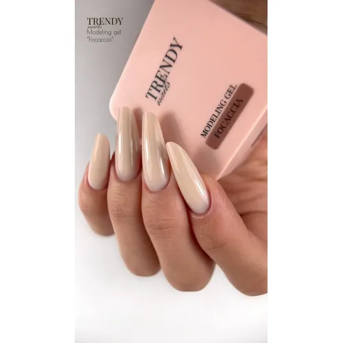 Modeling gel "Focaccia" 30 ml, TRENDY Nails