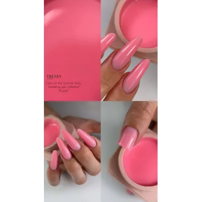 Modeling gel "Rosato" 30 ml, TRENDY Nails