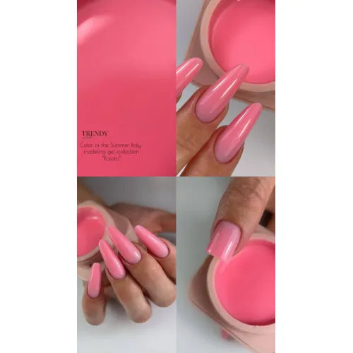 Modeling gel "Rosato" 30 ml, TRENDY Nails