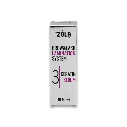 Brow&Lash Lamination System 03 Keratin Serum. ZOLA, 10 ml