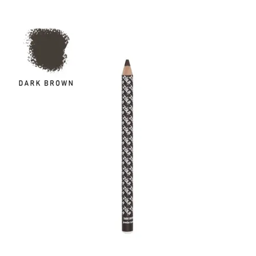 Eyebrow pencil powder, dark brown ZOLA