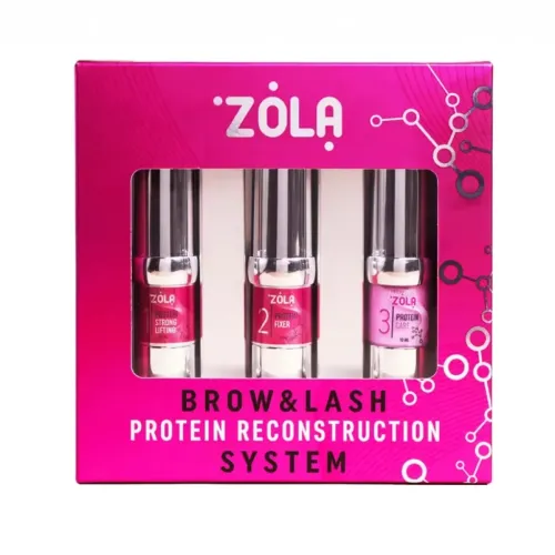 ZOLA Set for Lamination Brow & Lash Protein Reconstruction System