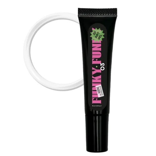 3D Funky Art Gel 15 мл №03 прозрачный ADORE